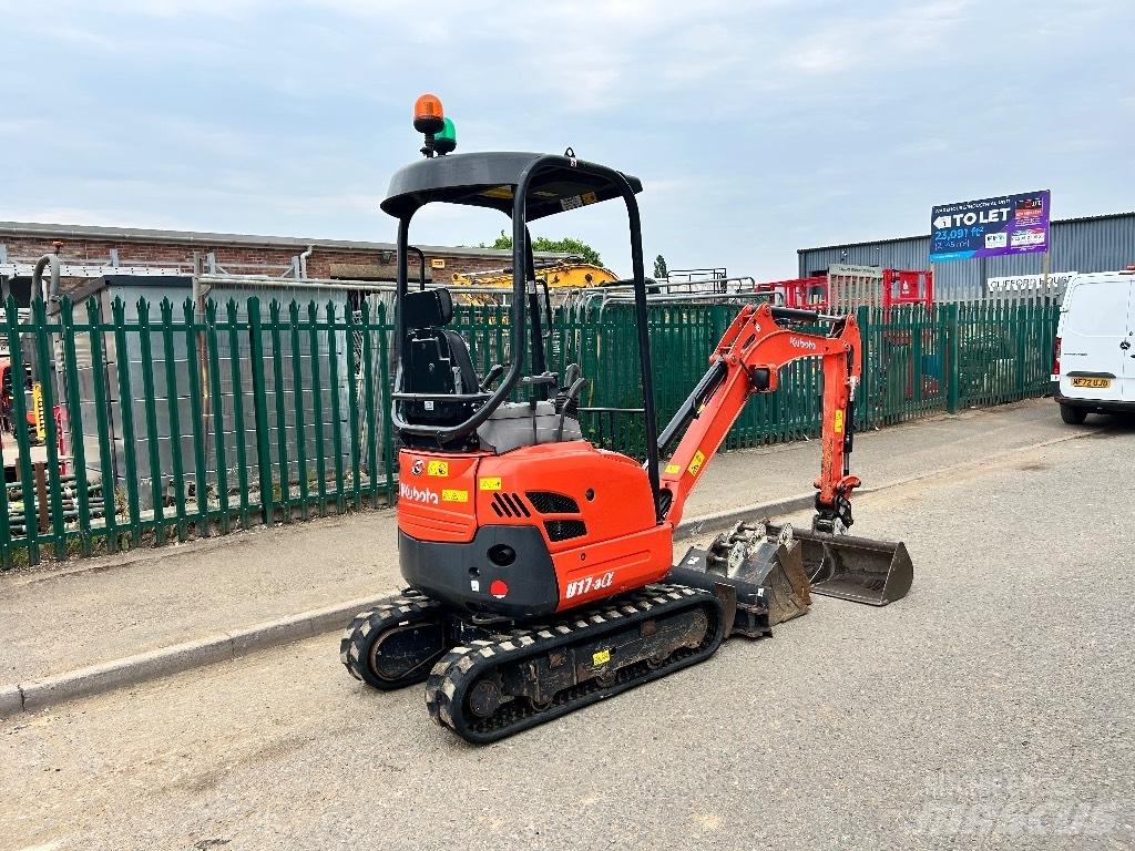 Kubota U 17-3 Miniekskavaatorid < 7 t