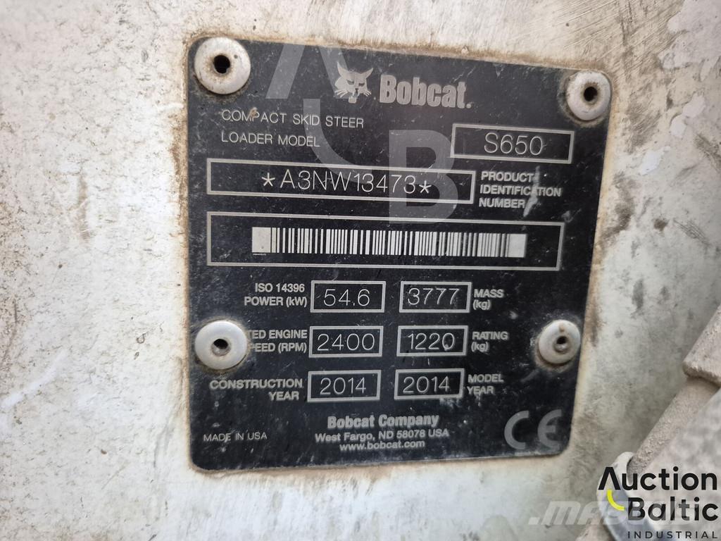 Bobcat S 650 Kompaktlaadurid