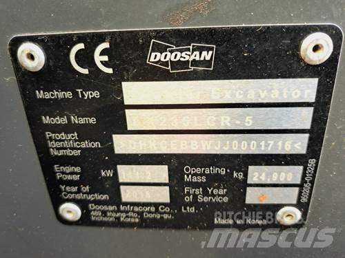 Doosan DX235LCR-5 Roomikekskavaatorid