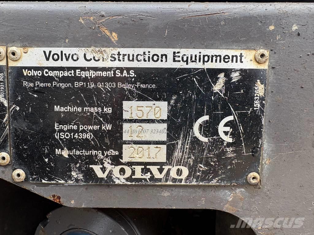 Volvo EC 15 D Miniekskavaatorid < 7 t