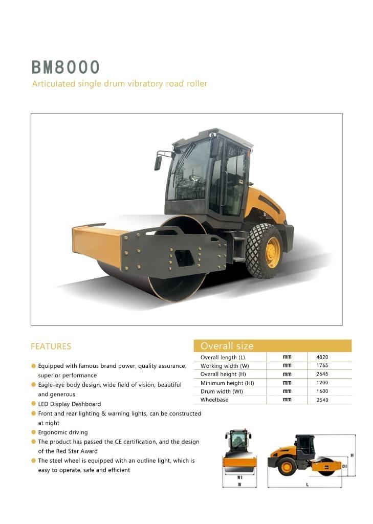  SDBM BM8000 Ühe trumliga rullid