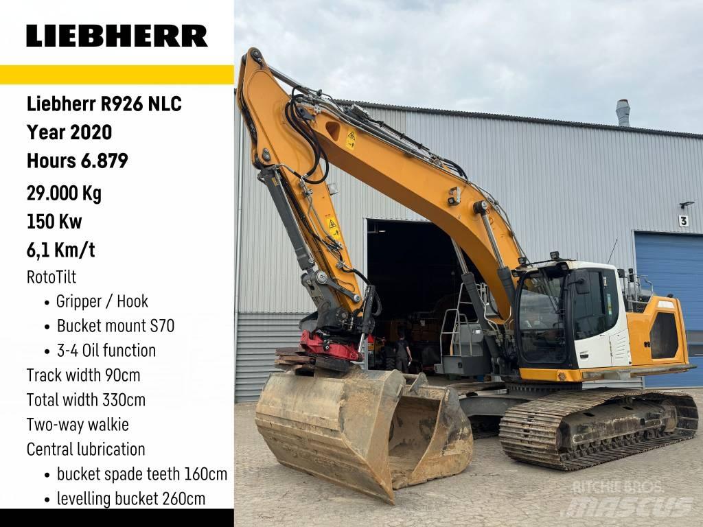 Liebherr R 926 LC Roomikekskavaatorid