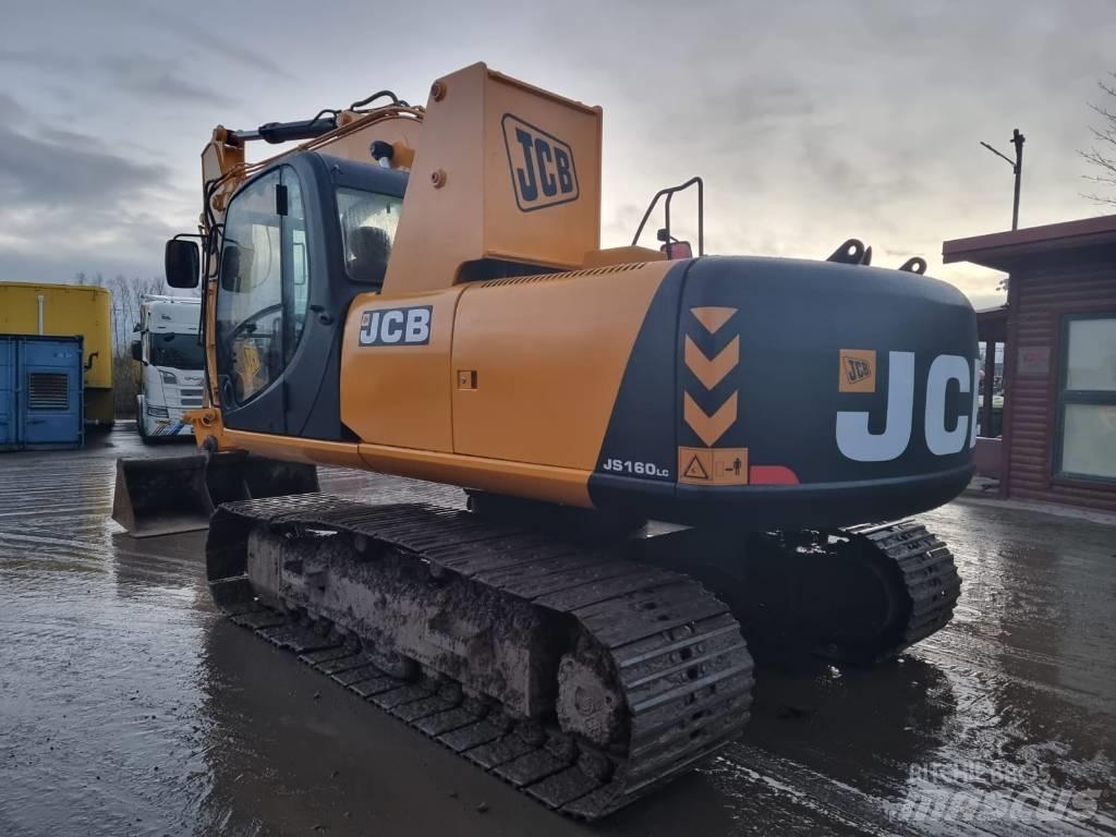 JCB JS 160 LC Roomikekskavaatorid