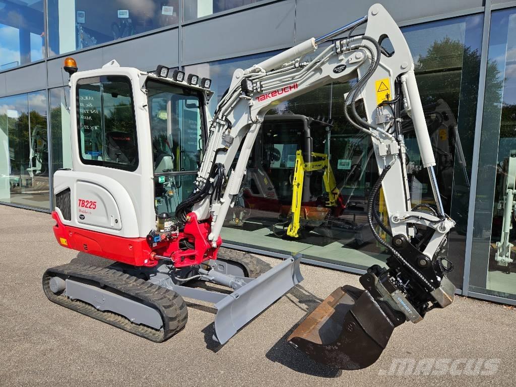 Takeuchi TB 225 Miniekskavaatorid < 7 t