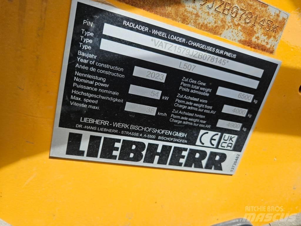 Liebherr L 507 S Rataslaadurid