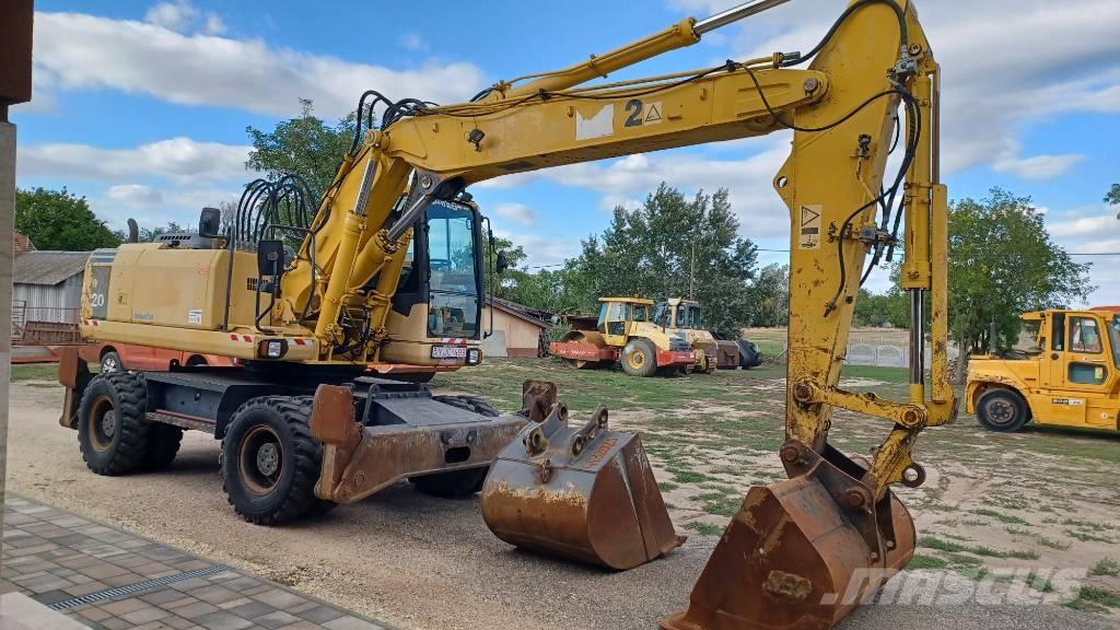 Komatsu PW 220-7 Ratasekskavaatorid