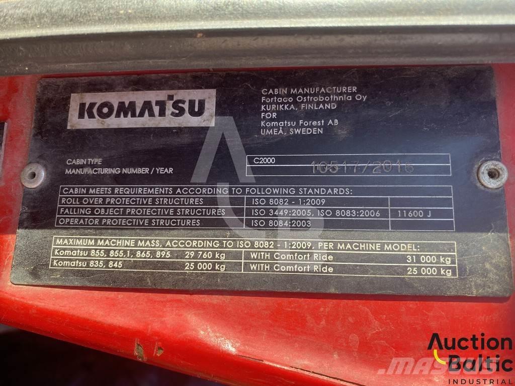Komatsu 895 Forwarderid