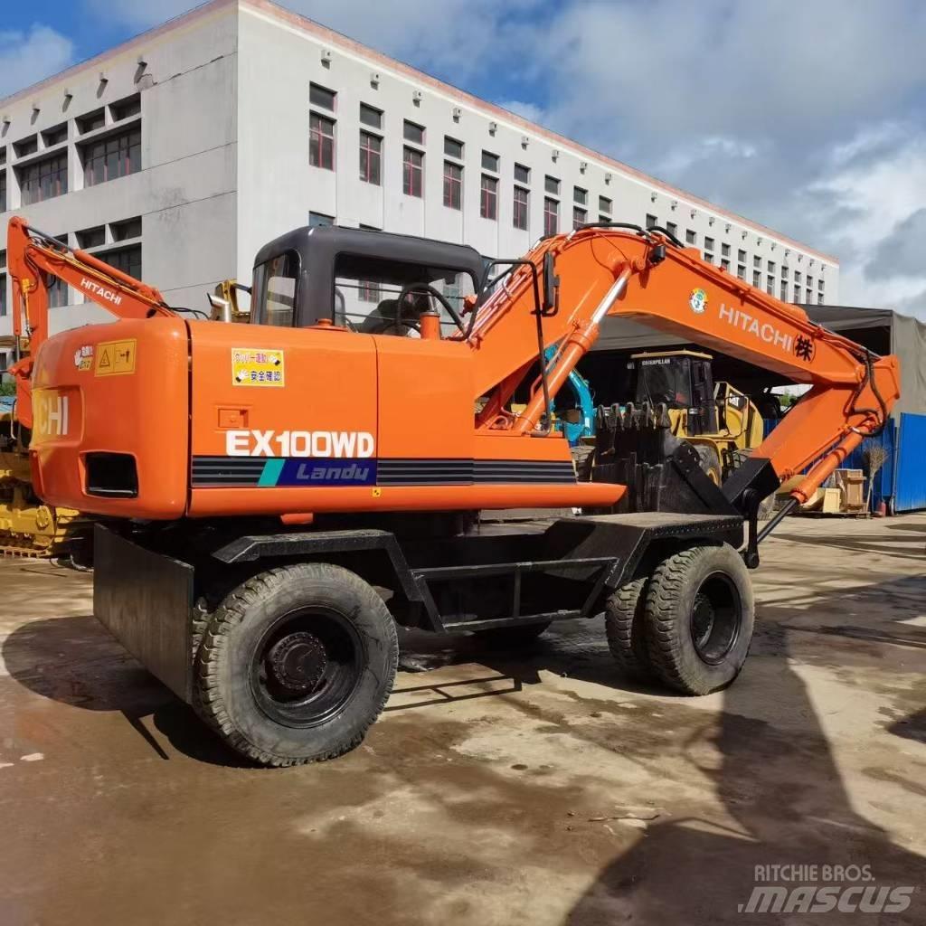 Hitachi EX 100 W D Ratasekskavaatorid