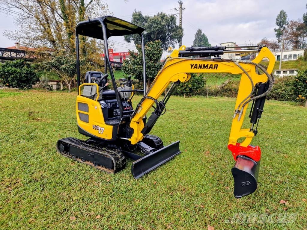 Yanmar Vio 17 Miniekskavaatorid < 7 t