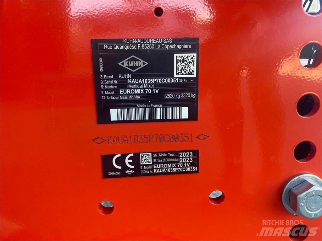 Kuhn Euromix 1 Söödajagajad/mikserid