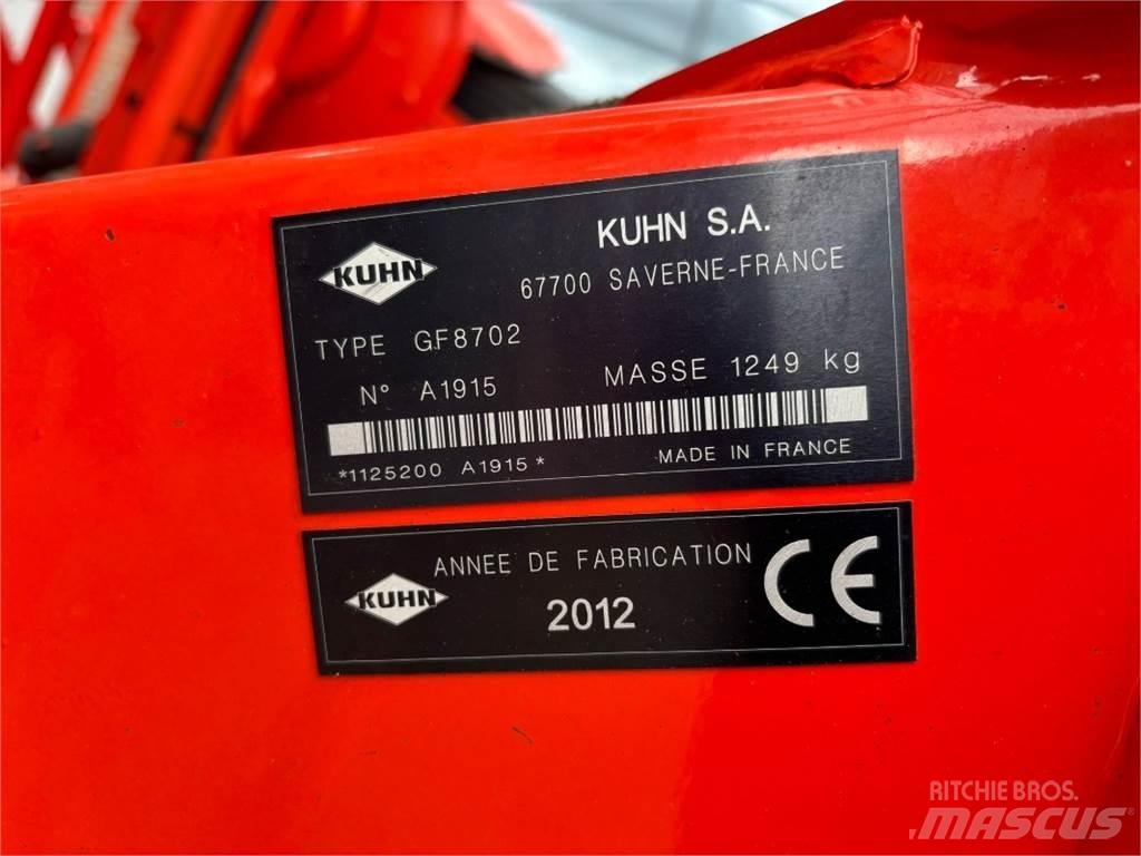 Kuhn GF 8702 Vaalutid ja kaarutid