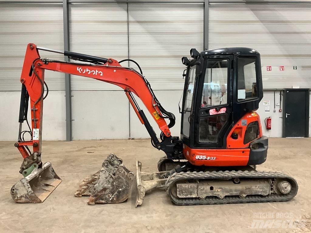 Kubota U 35-3 A 3 Miniekskavaatorid < 7 t