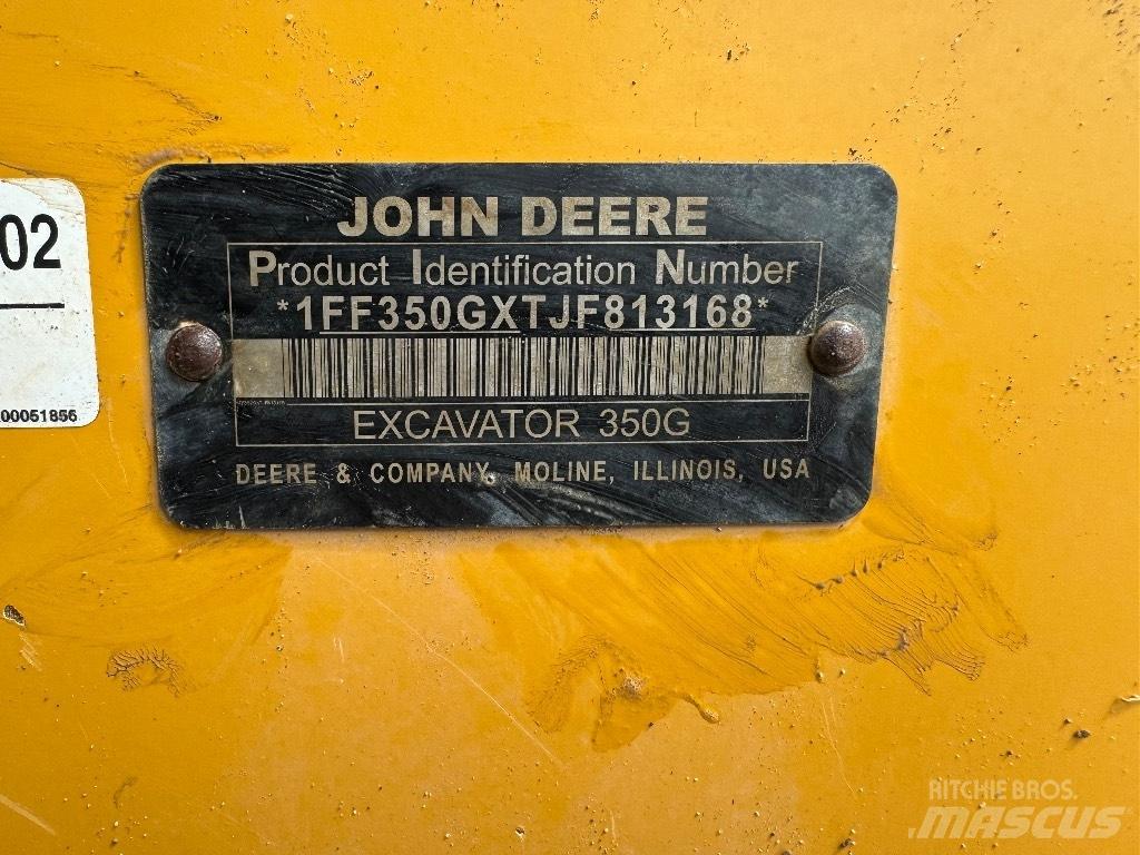 DEERE 350G LC Roomikekskavaatorid