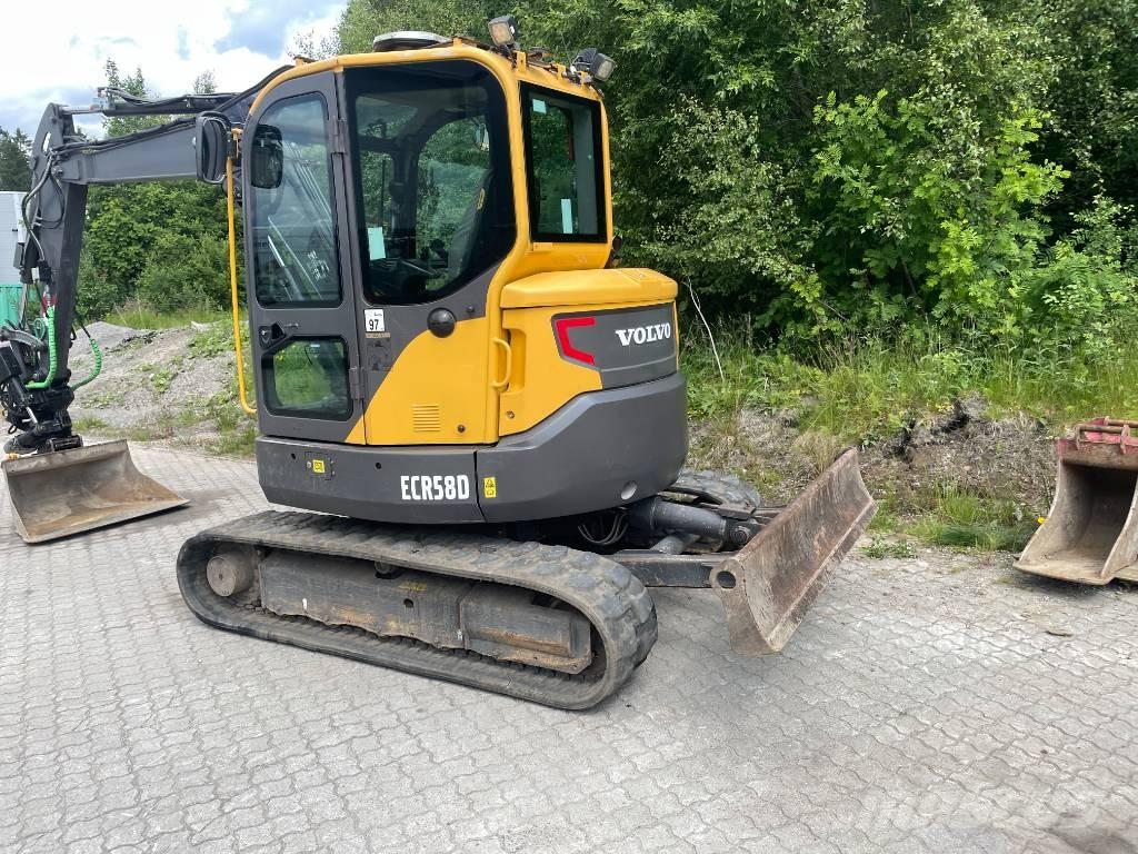 Volvo ECR58D Miniekskavaatorid < 7 t