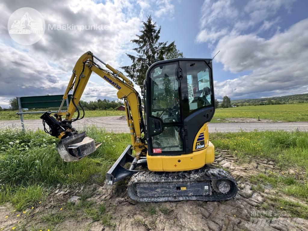 Komatsu PC 26 MR Miniekskavaatorid < 7 t