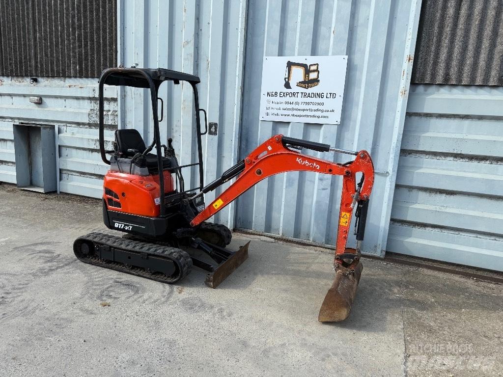 Kubota U 17 Miniekskavaatorid < 7 t