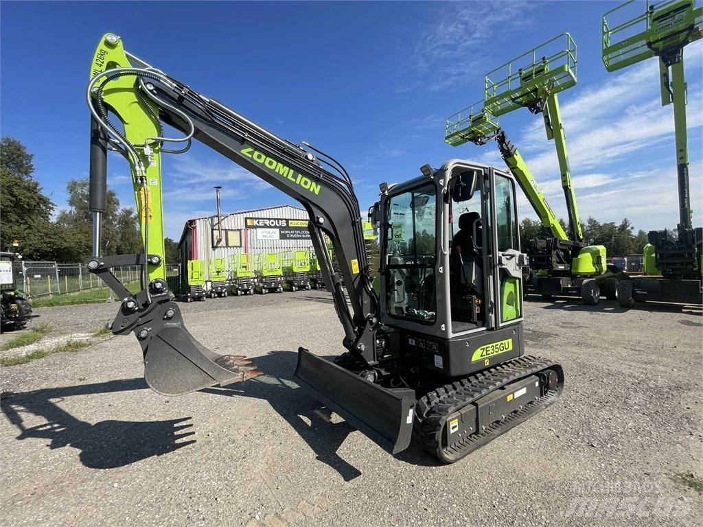 Zoomlion ZE35GU Miniekskavaatorid < 7 t