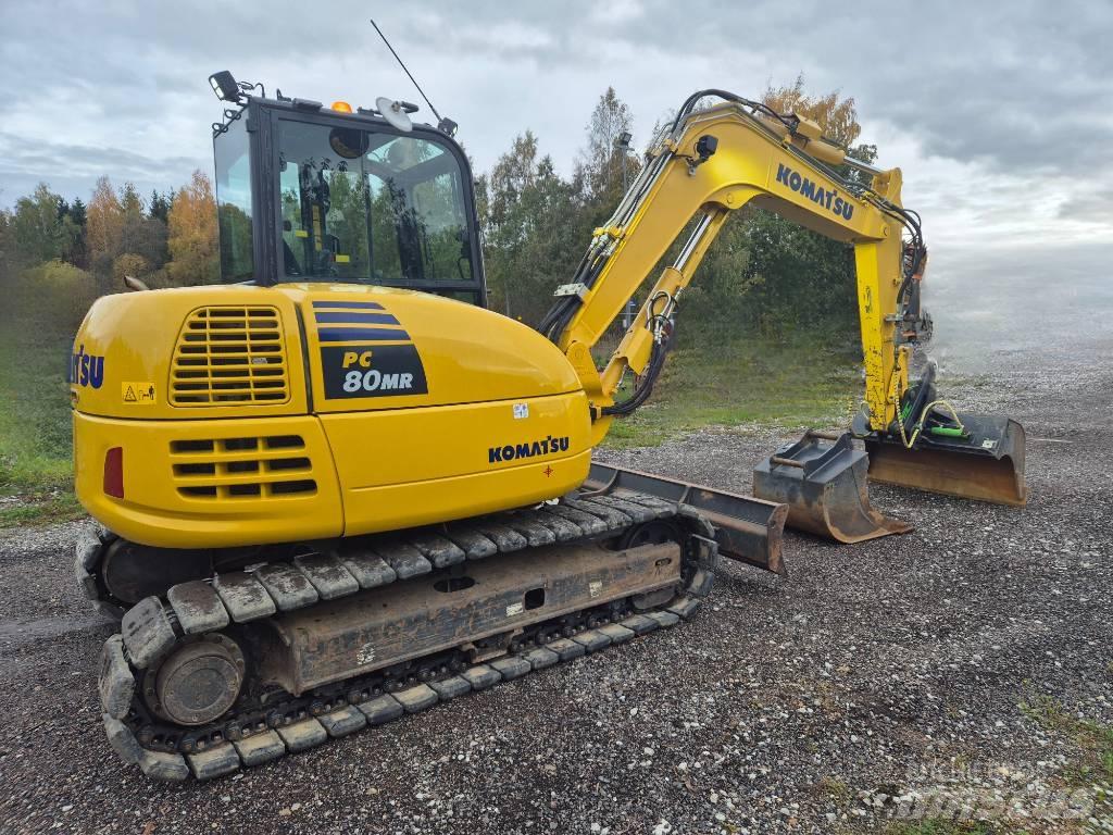 Komatsu PC80MR-5 Väikeekskavaatorid 7t-12t