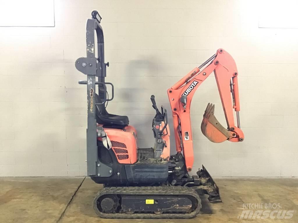 Kubota K 008-3 Miniekskavaatorid < 7 t