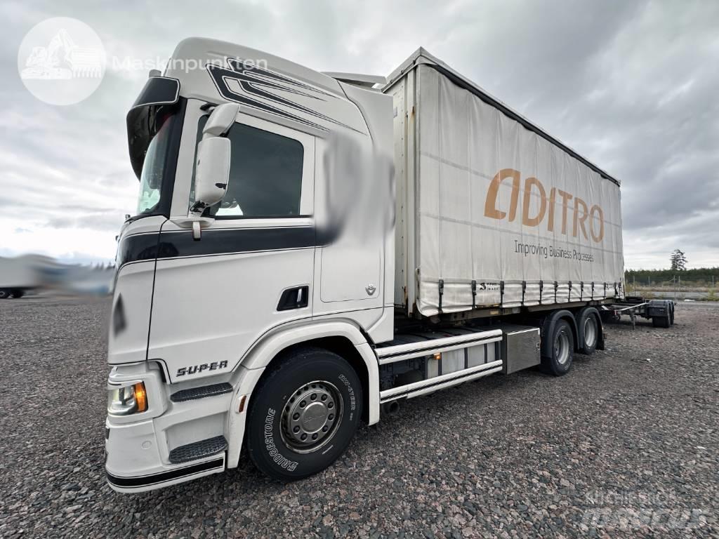 Scania R 580 Konteinerveokid