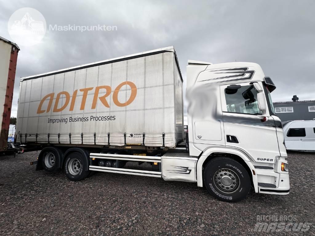 Scania R 580 Konteinerveokid