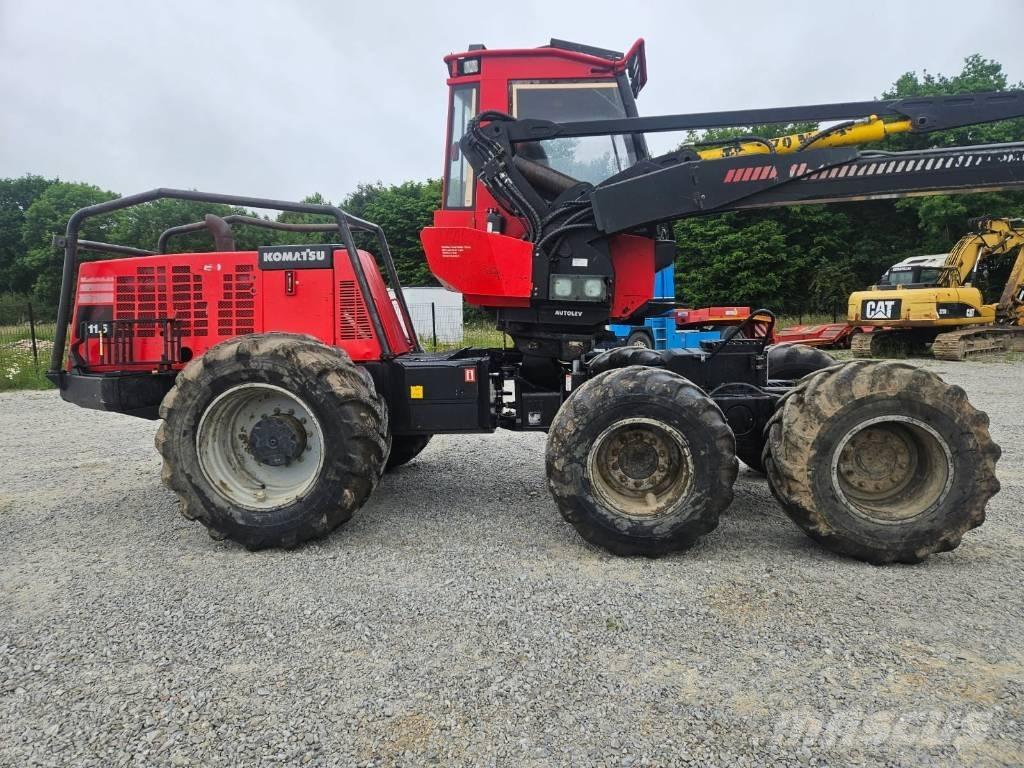 Komatsu 911.5 Harvesterid