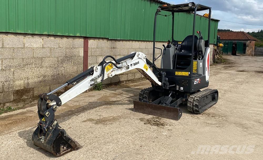 Bobcat E 17z Miniekskavaatorid < 7 t