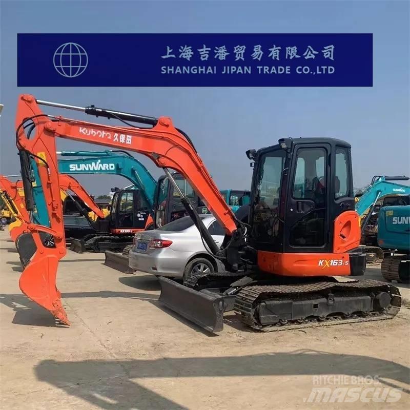 Kubota KX 163-5 Roomikekskavaatorid