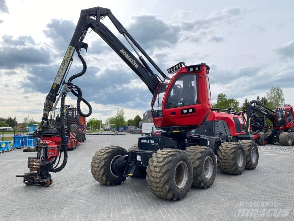 Komatsu 901 XC Harvesterid