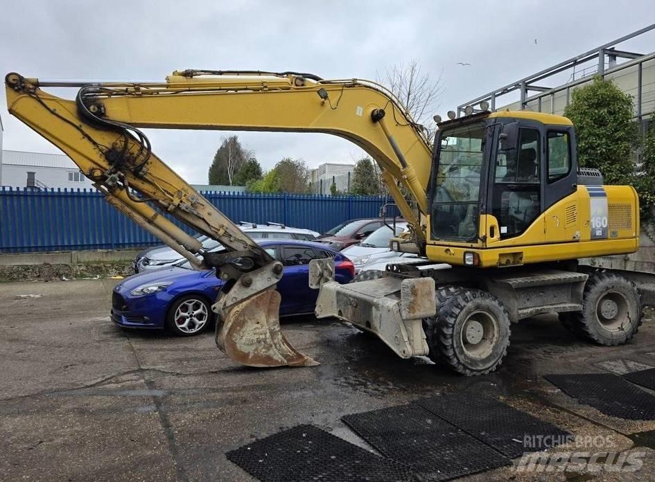 Komatsu PW 160-7 Ratasekskavaatorid