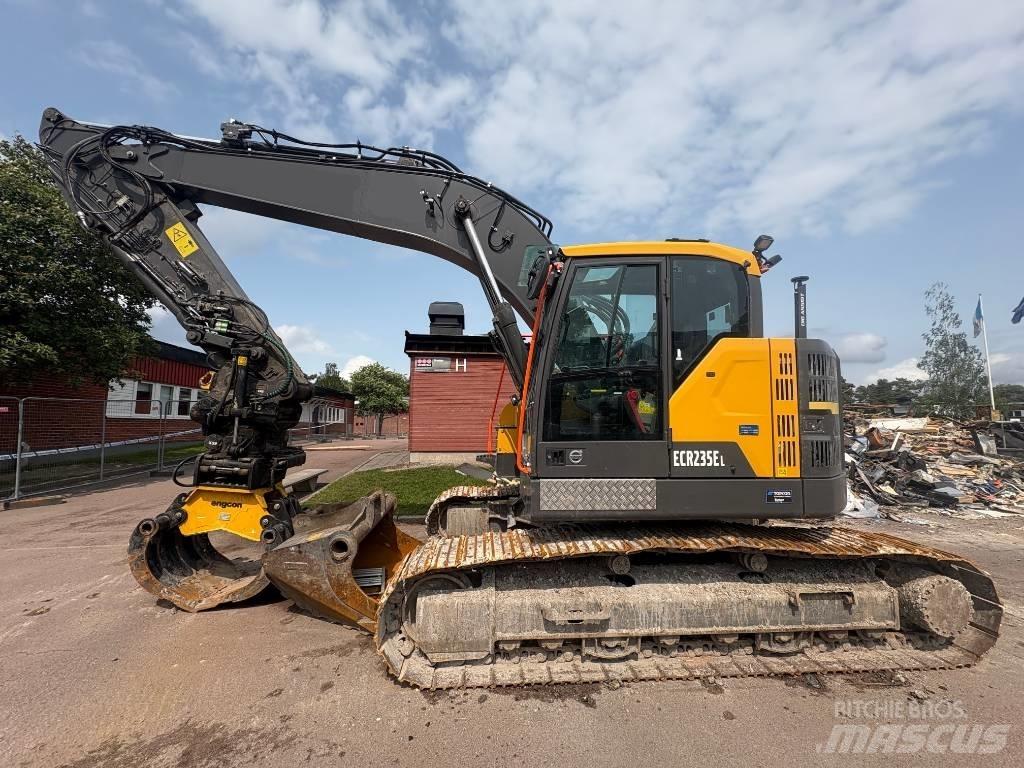Volvo ECR 235 EL Roomikekskavaatorid