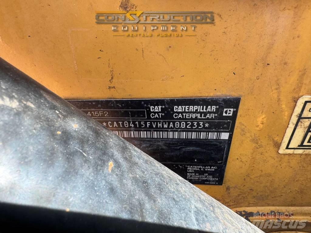 CAT 415F 2 Ekskavaatorlaadurid