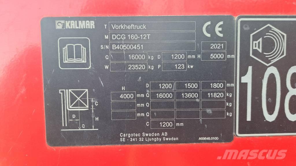 Kalmar DCG160-12T Muu