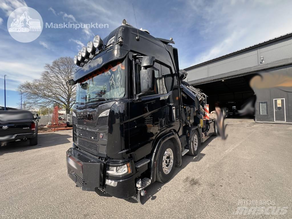 Scania R 500 Kraanaga veokid