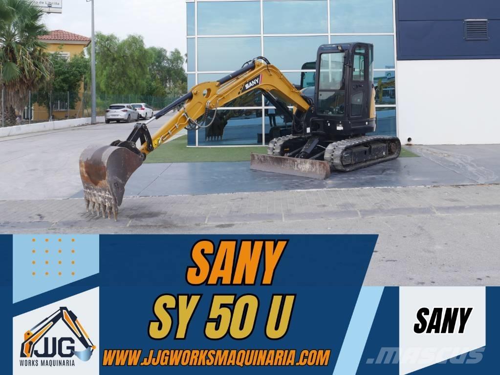 Sany SY 50 U Miniekskavaatorid < 7 t