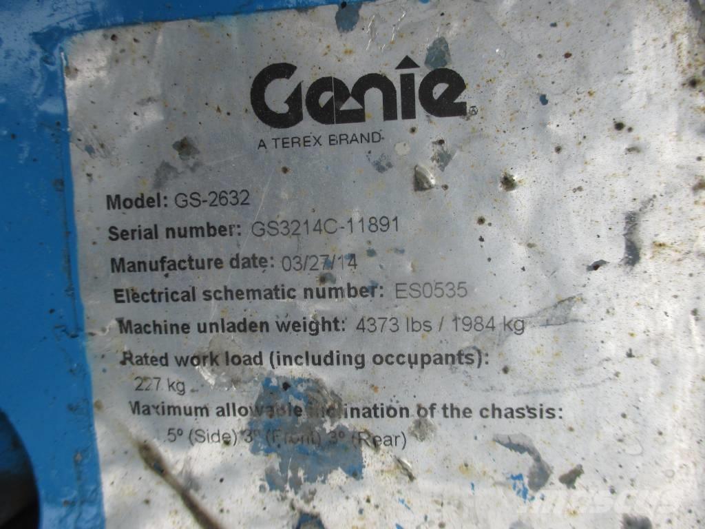 Genie GS 2632 Käärtõstukid