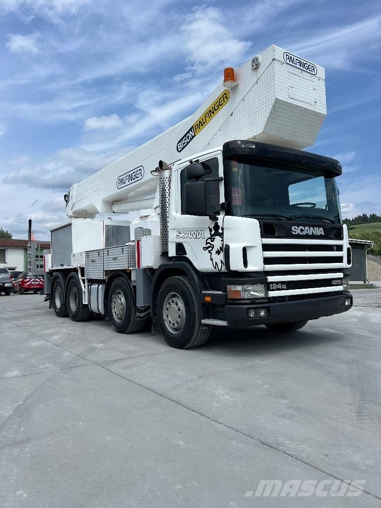 Scania 124 G 420 Kraanaga veokid