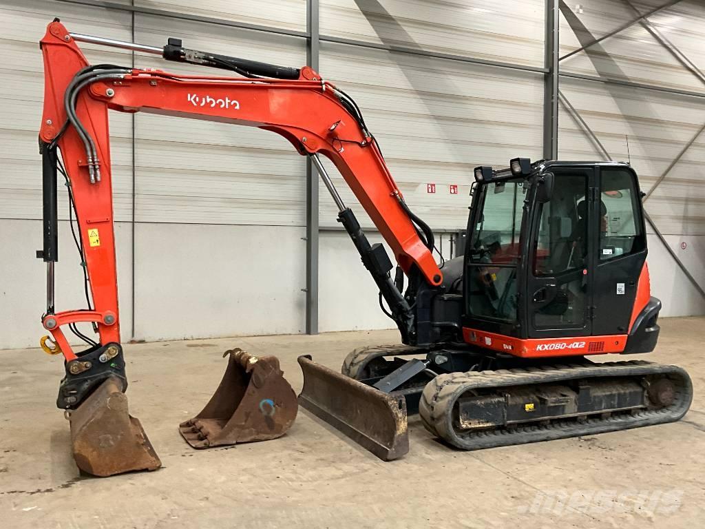 Kubota KX 080-4 A 2 Väikeekskavaatorid 7t-12t