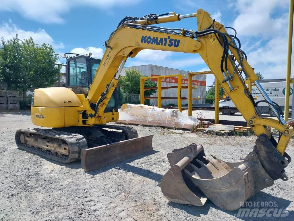 Komatsu PC80MR-5 Väikeekskavaatorid 7t-12t