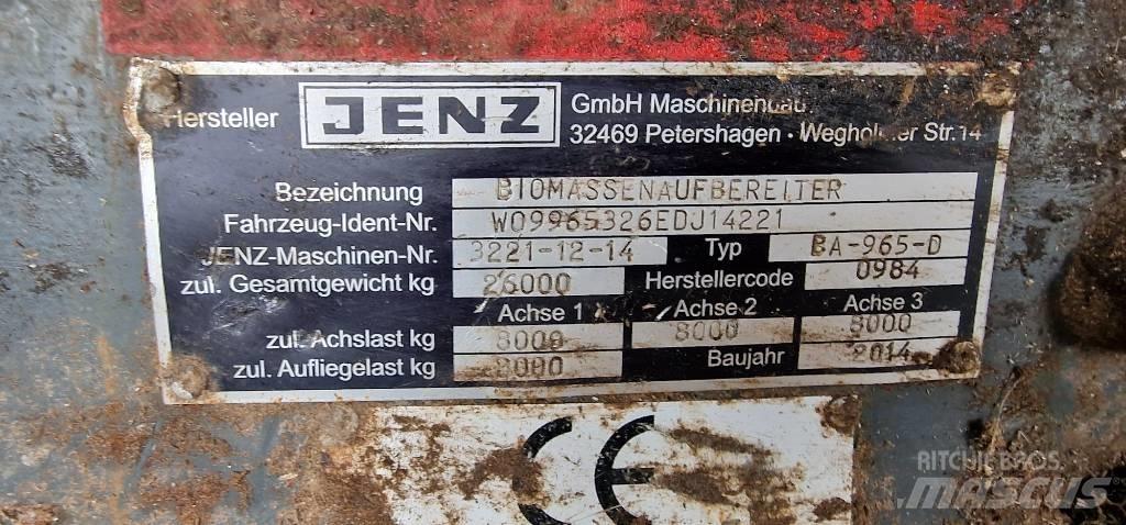 JENZ BA 965 D Iseliikuvad purustid