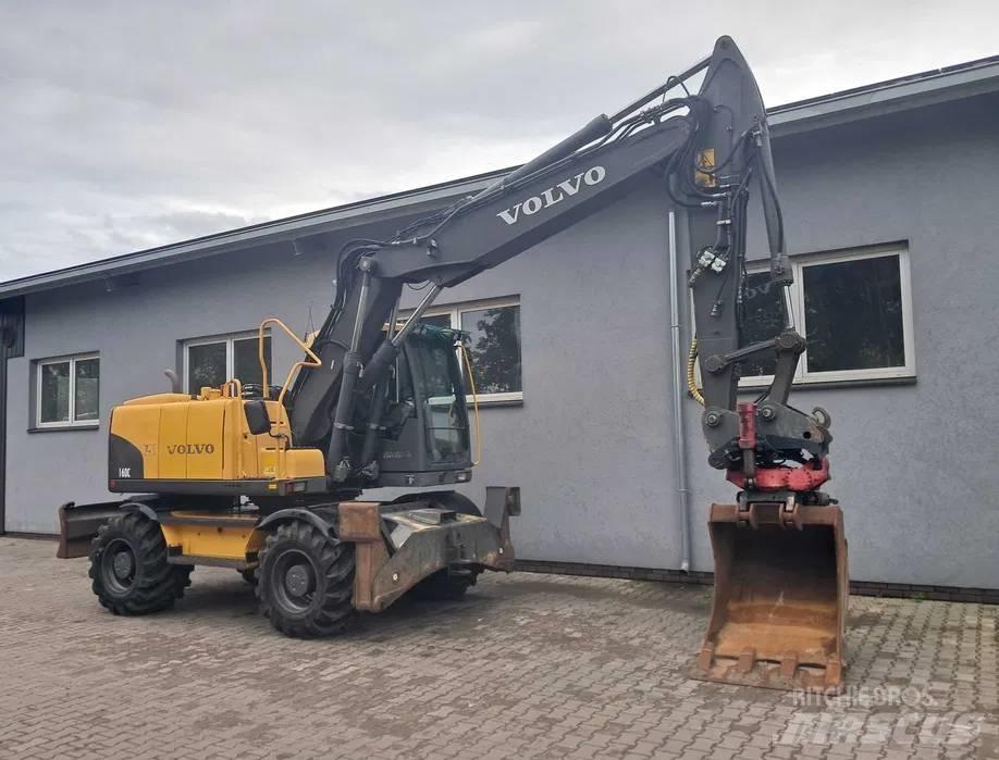 Volvo EW 160 C Ratasekskavaatorid