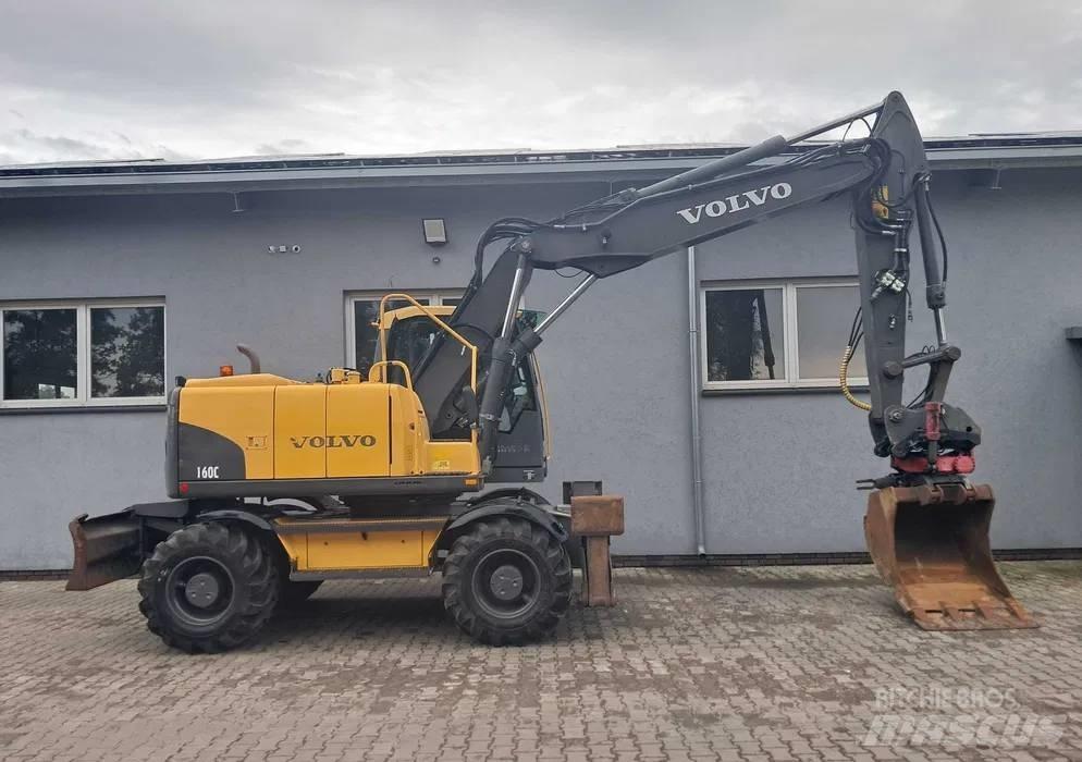 Volvo EW 160 C Ratasekskavaatorid
