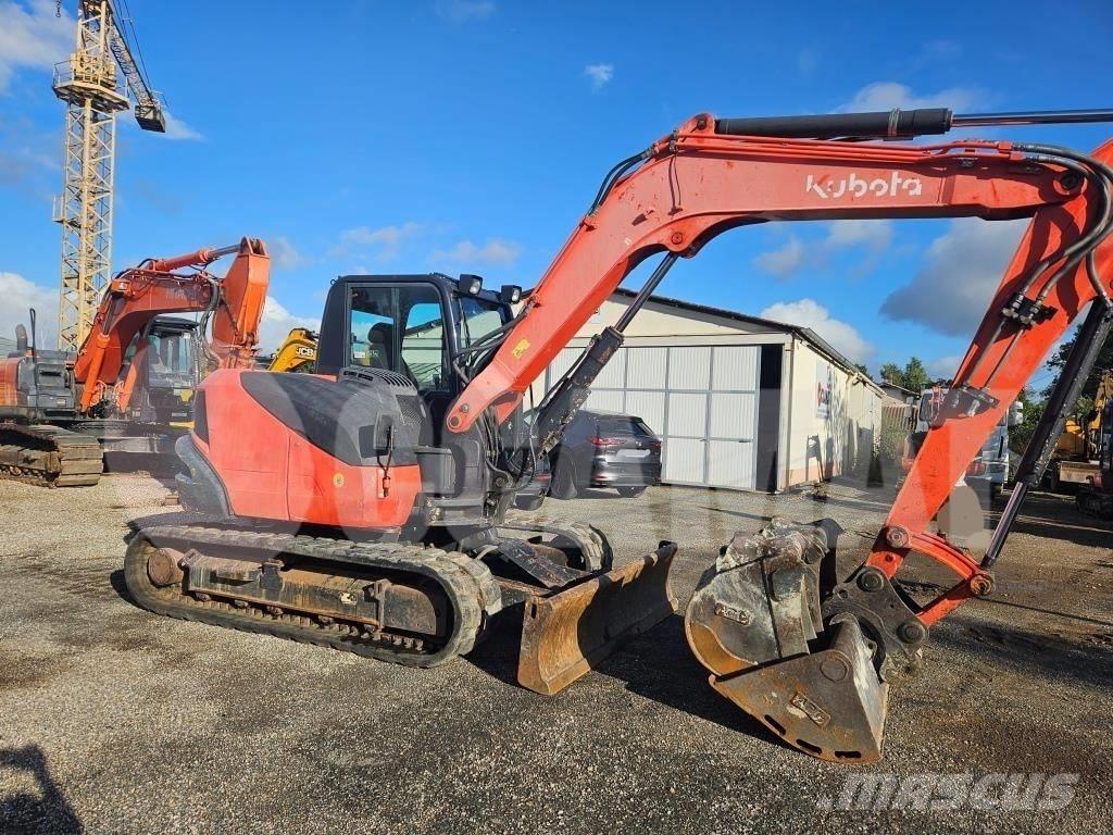 Kubota KX 080-4 Väikeekskavaatorid 7t-12t