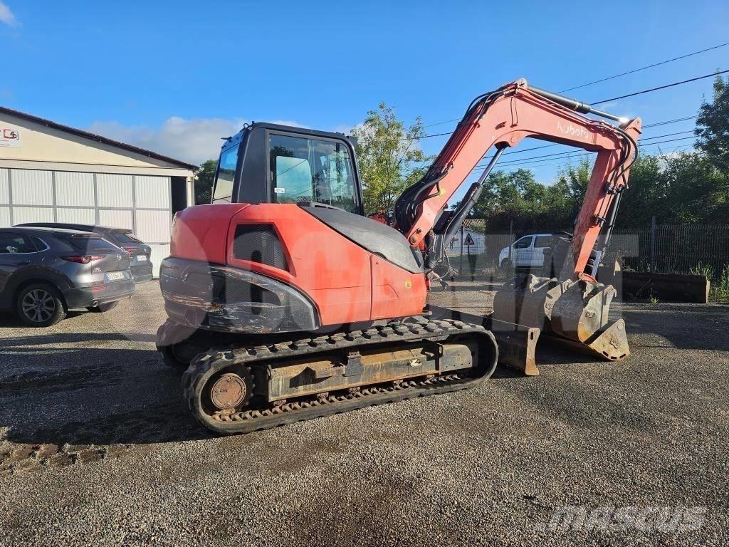 Kubota KX 080-4 Väikeekskavaatorid 7t-12t