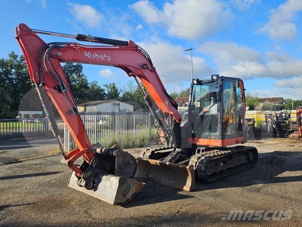 Kubota KX 080-4 Väikeekskavaatorid 7t-12t
