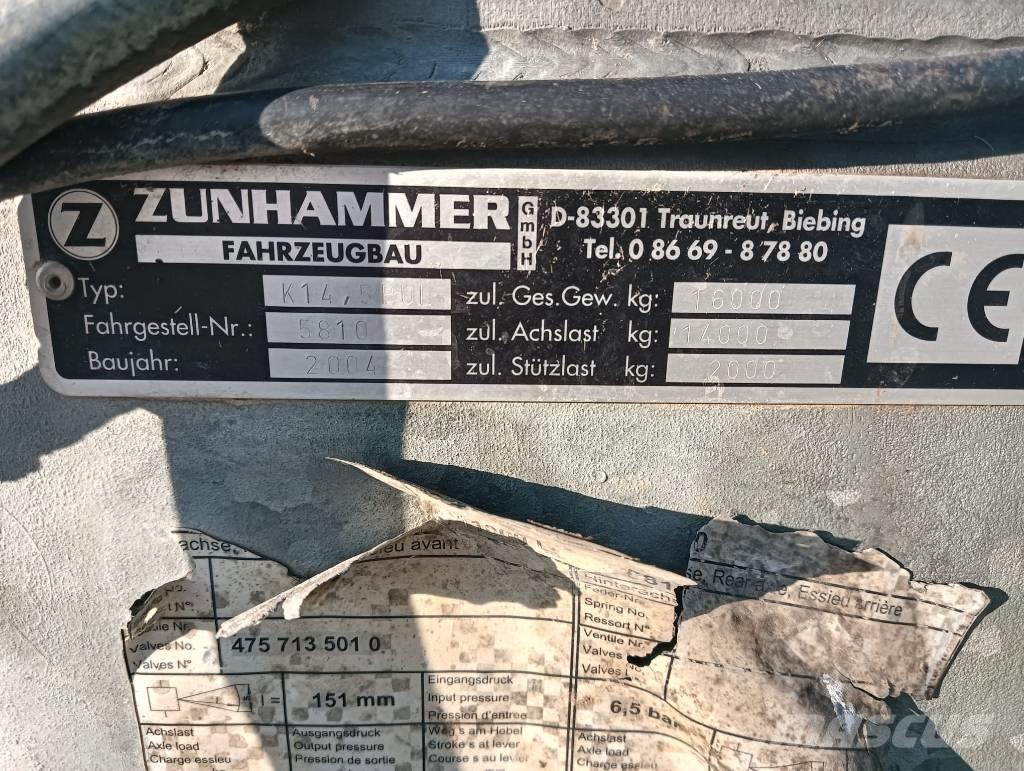 Zunhammer K 14 55PUL Sõnnikulaoturid