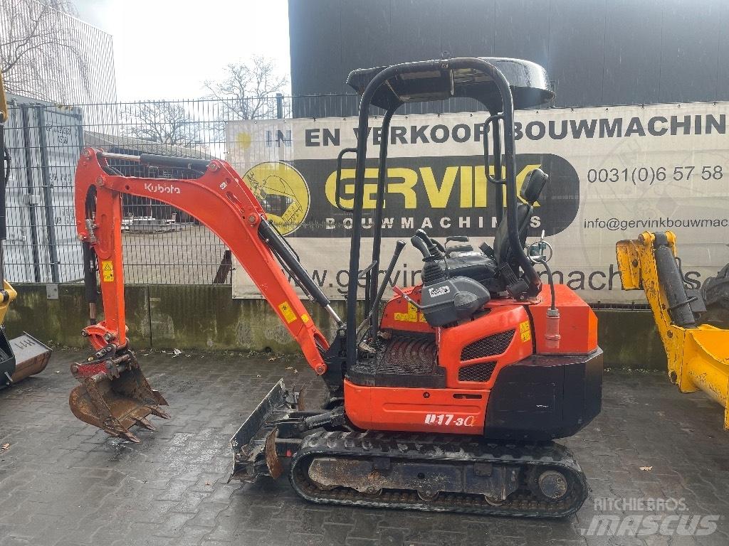 Kubota U17-3 hybride Miniekskavaatorid < 7 t