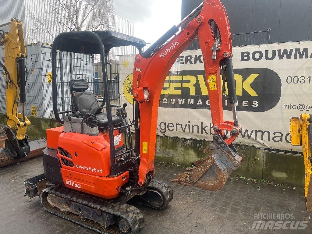 Kubota U17-3 hybride Miniekskavaatorid < 7 t
