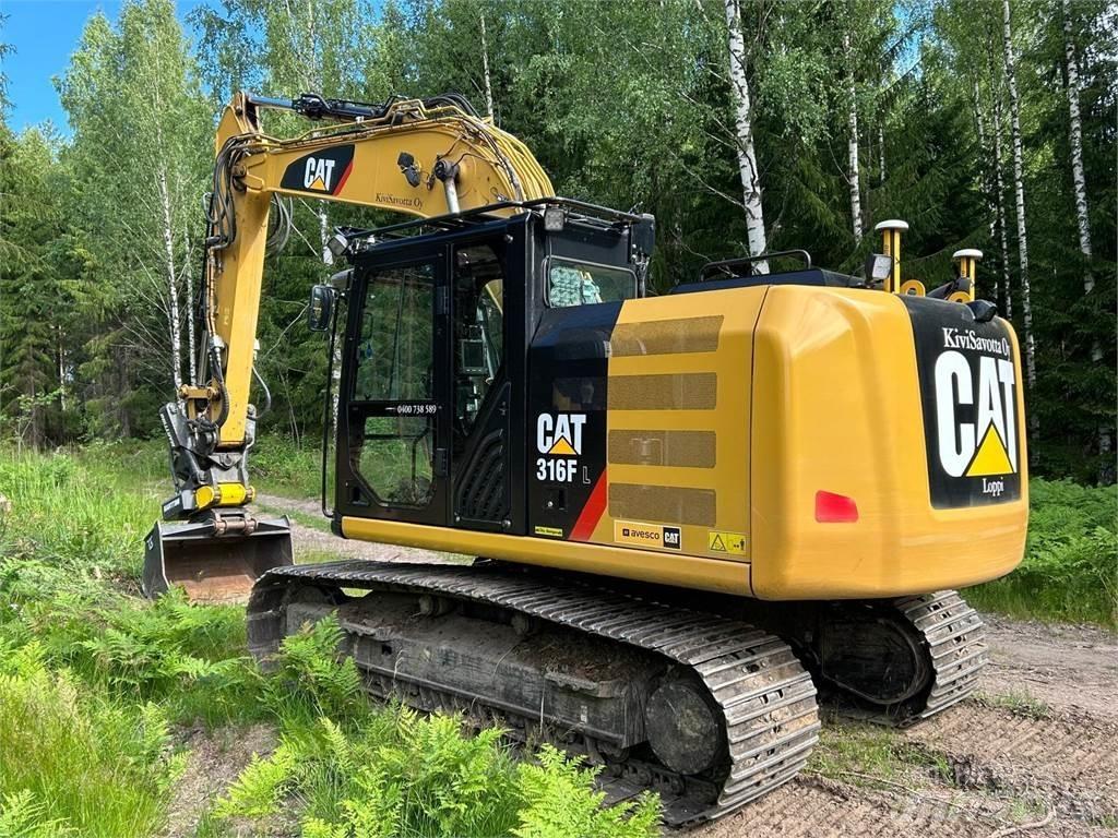 CAT 316FL Roomikekskavaatorid