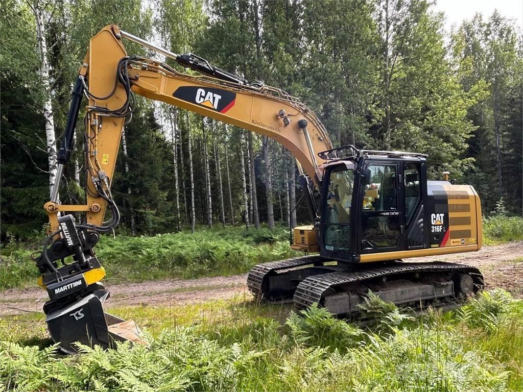 CAT 316FL Roomikekskavaatorid